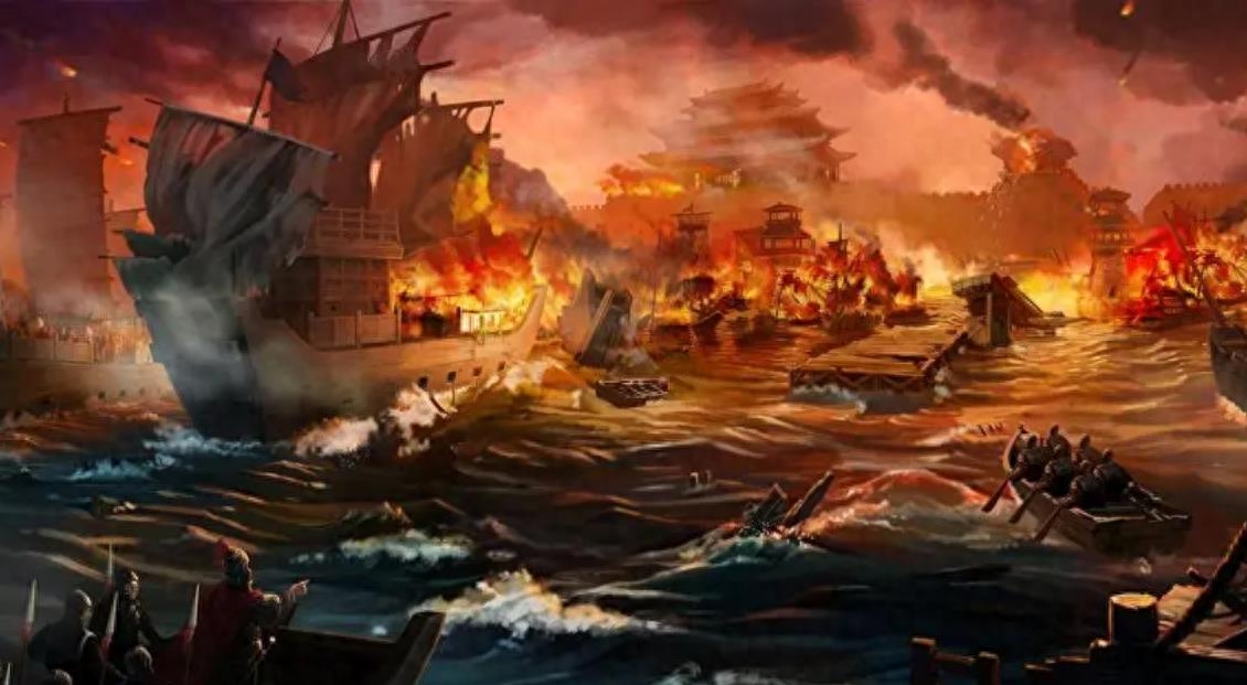 赤壁之戰故事：曹軍把船連在一起，很容易被火攻，為何謀士們想不到?